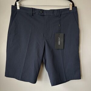 J.Lindeberg Vent Golf Shorts Mens 34 Blue Quick Dry Stretch Lightweight JL 6855